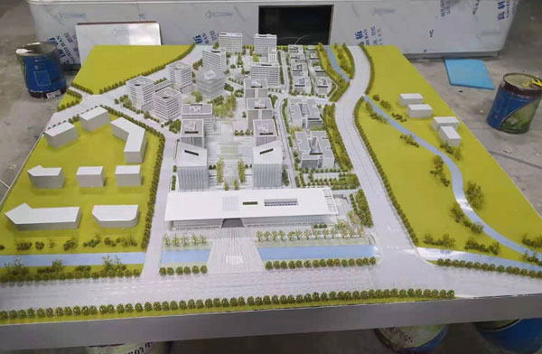 济南科技馆沙盘